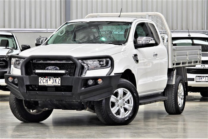 2021 Ford Ranger XLT PX MkIII MY21.75 4X4 Dual Range Arctic White