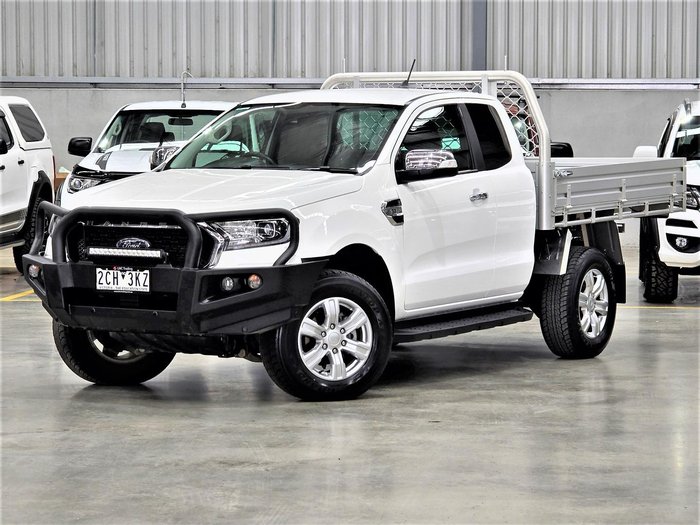 2021 Ford Ranger XLT PX MkIII MY21.75 4X4 Dual Range Arctic White
