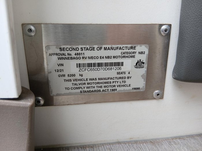 2021 Winnebago Iluka