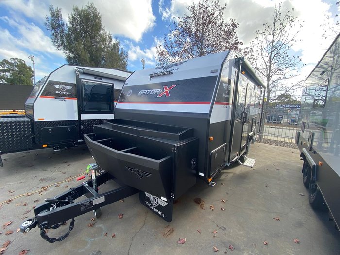 2025 JB Caravans Gator X 17'10 Fd Cafe Full Offroad