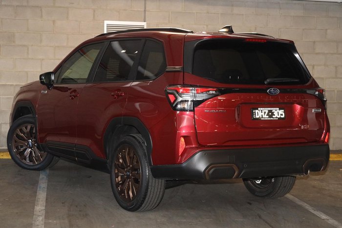2025 Subaru Forester Hybrid Sport S6 MY26 AWD Crimson Red