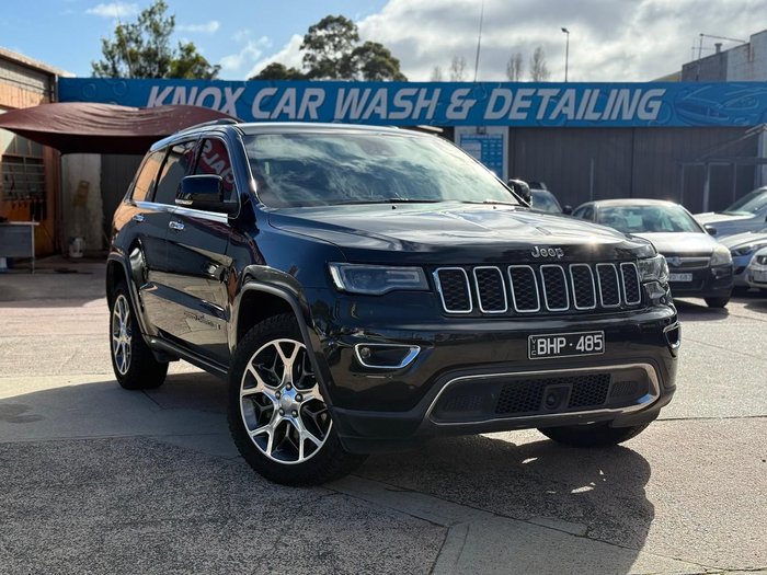 2020 Jeep Grand Cherokee Limited WK MY20 4X4 Dual Range Diamond Black Crystal