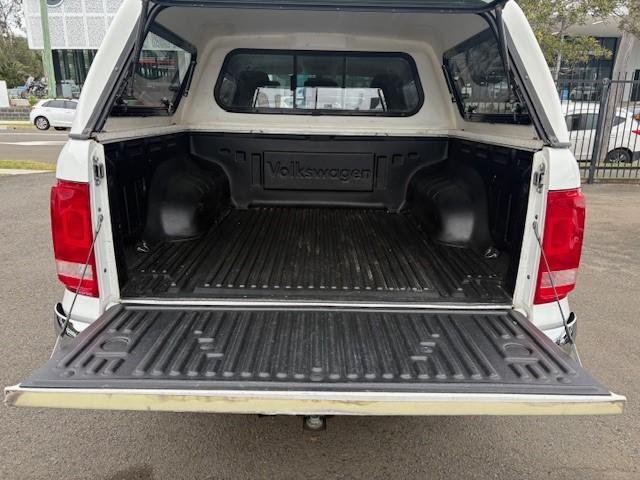 2013 Volkswagen Amarok TDI420 Highline 2H MY13 4X4 Constant Candy White