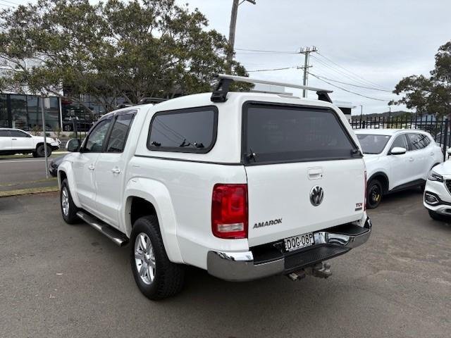 2013 Volkswagen Amarok TDI420 Highline 2H MY13 4X4 Constant Candy White