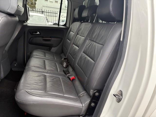 2013 Volkswagen Amarok TDI420 Highline 2H MY13 4X4 Constant Candy White