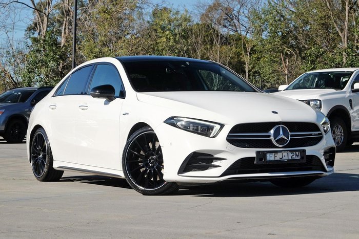 2019 Mercedes-Benz A-Class A35 AMG V177 Four Wheel Drive Digital White