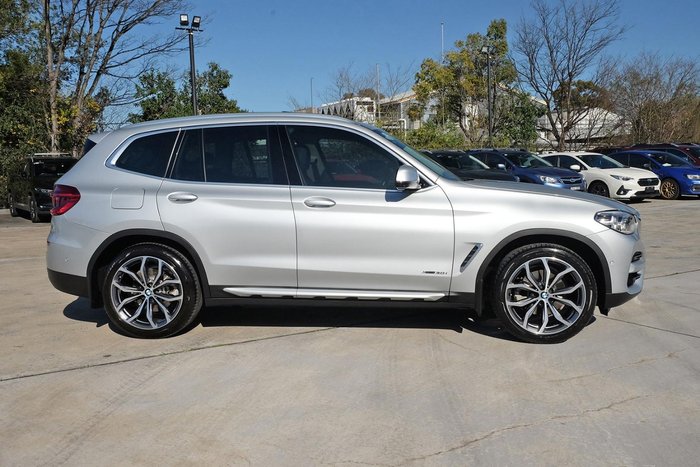 2018 BMW X3 xDrive30i G01 4X4 Constant Glacier Silver