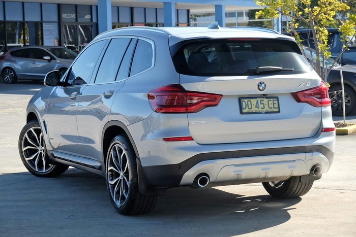 2018 BMW X3 xDrive30i G01 4X4 Constant Glacier Silver