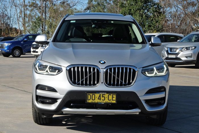 2018 BMW X3 xDrive30i G01 4X4 Constant Glacier Silver