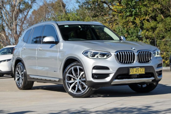 2018 BMW X3 xDrive30i G01 4X4 Constant Glacier Silver