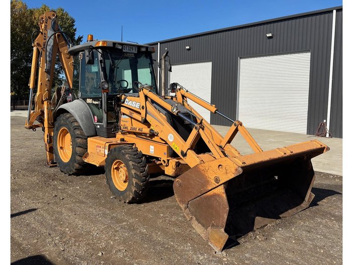 2005 CASE 590 Super R-4Ps Backhoe