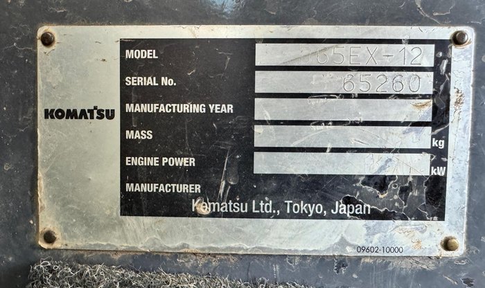 2002 Komatsu D65ex-12