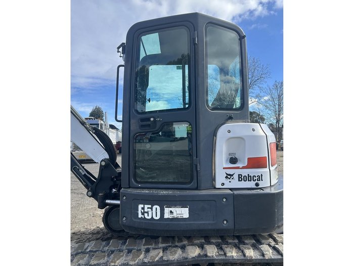 2014 Bobcat E50 Excavator 
