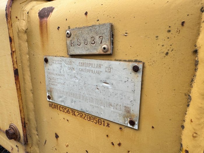 2001 Caterpillar Cs563d