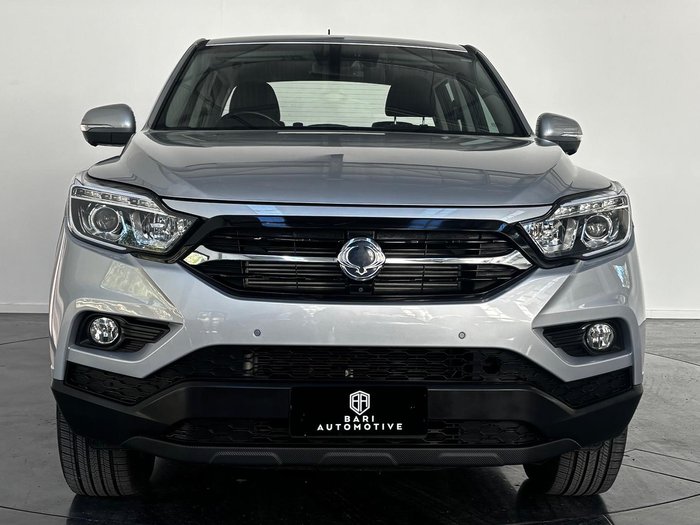 2019 SsangYong Musso Ultimate Plus Q201 MY20 4X4 Dual Range Fine Silver
