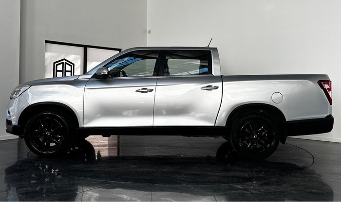 2019 SsangYong Musso Ultimate Plus Q201 MY20 4X4 Dual Range Fine Silver