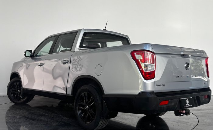 2019 SsangYong Musso Ultimate Plus Q201 MY20 4X4 Dual Range Fine Silver
