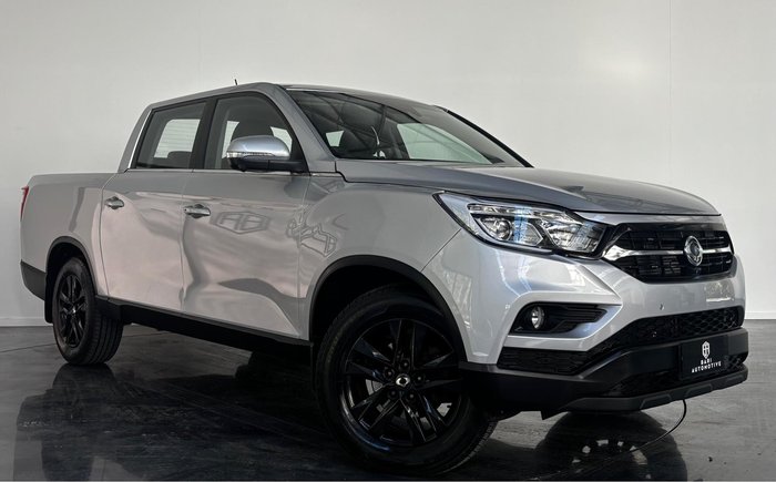 2019 SsangYong Musso Ultimate Plus Q201 MY20 4X4 Dual Range Fine Silver