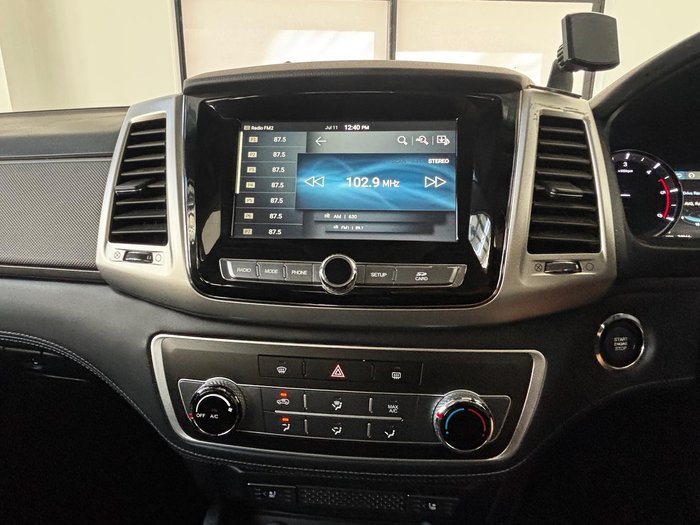 2019 SsangYong Musso Ultimate Plus Q201 MY20 4X4 Dual Range Fine Silver