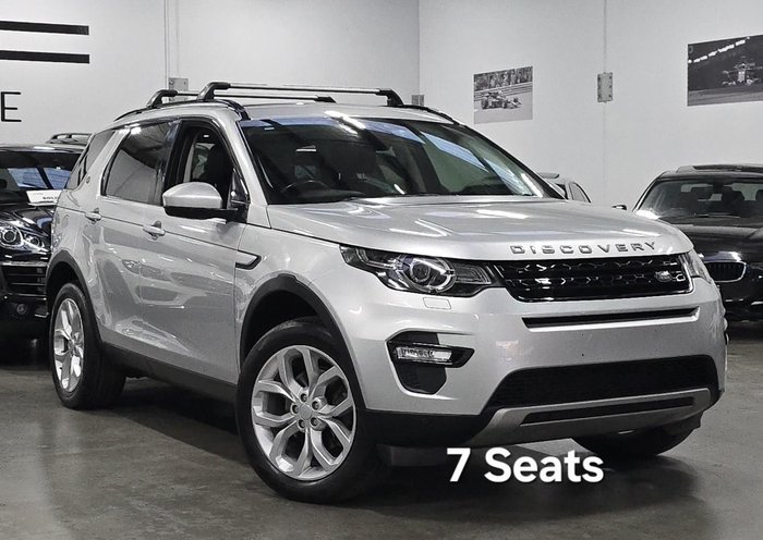 2016 Land Rover Discovery Sport TD4 HSE L550 MY16.5 4X4 Constant Indus Silver