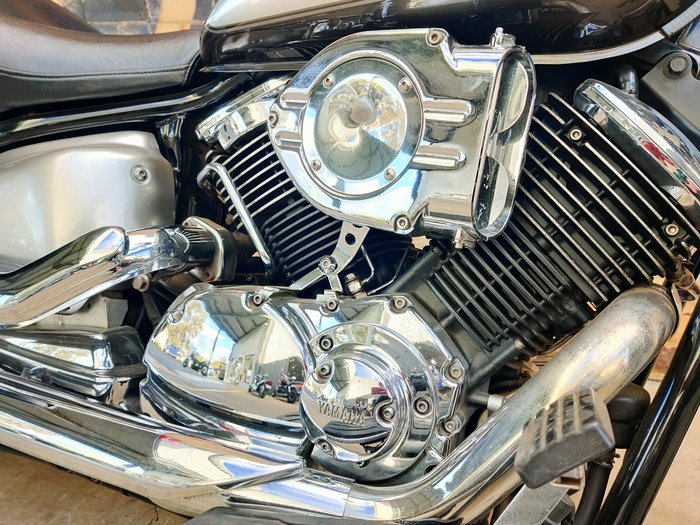 2007 YAMAHA V-STAR XVS1100A CLASSIC ROAD GREY