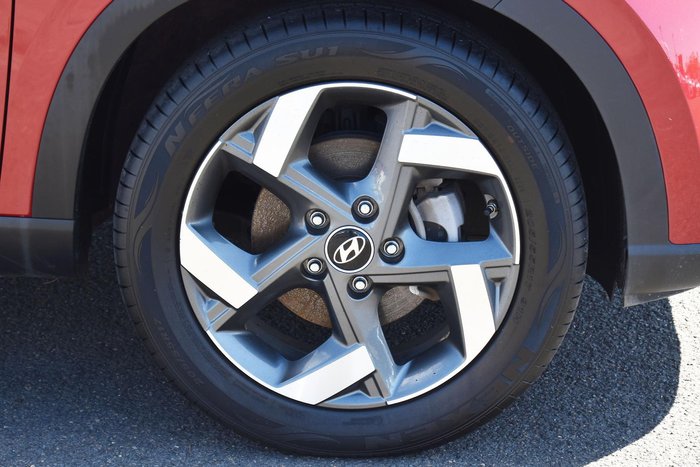 2020 Hyundai Venue Elite QX.V3 MY21 Fiery Red with Phantom Black Roof