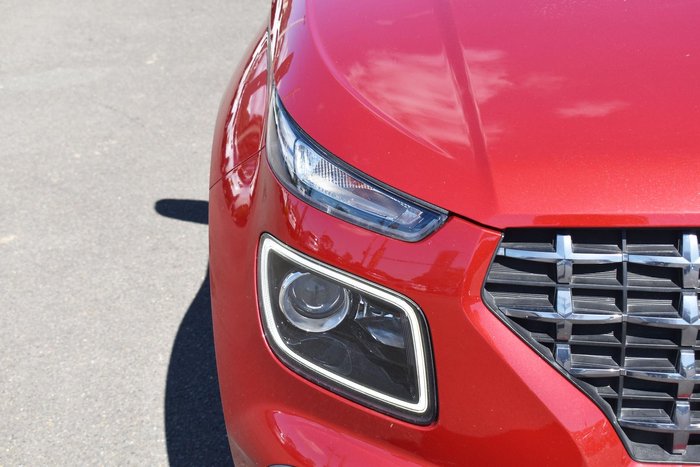 2020 Hyundai Venue Elite QX.V3 MY21 Fiery Red with Phantom Black Roof