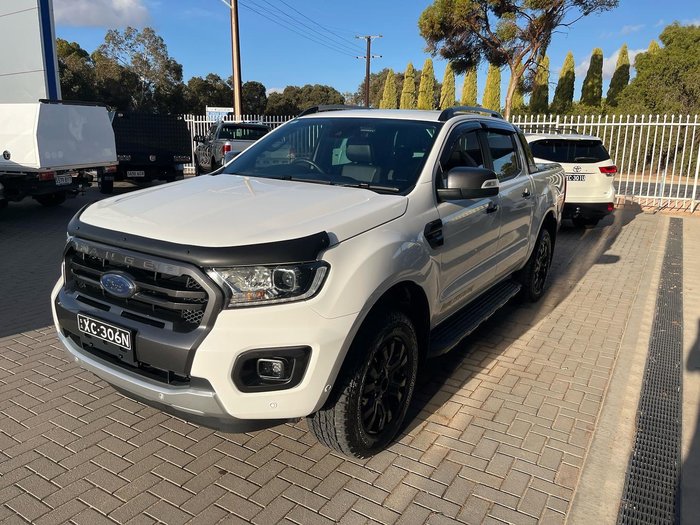 2020 Ford Ranger Wildtrak PX MkIII MY20.75 4X4 Dual Range Arctic White