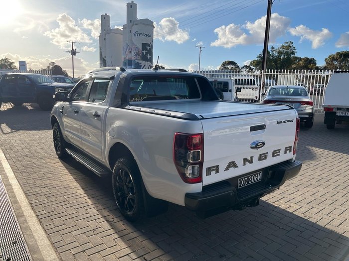 2020 Ford Ranger Wildtrak PX MkIII MY20.75 4X4 Dual Range Arctic White
