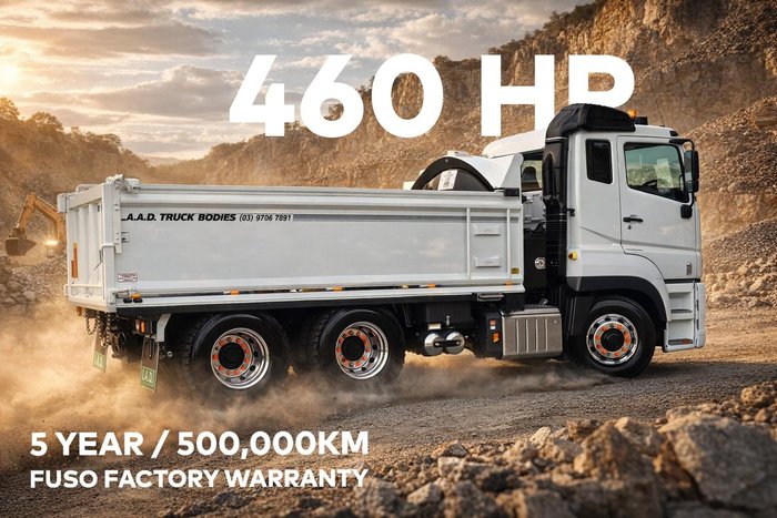 2024 Fuso Shogun FV74 460 WHITE