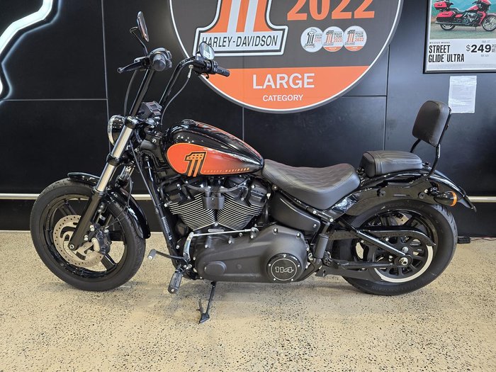 2022 Harley-Davidson Street Bob 114 (FXBBS) Softail Black