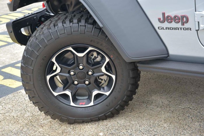 2023 Jeep Gladiator Rubicon JT MY23 4X4 On Demand Silver Zynith