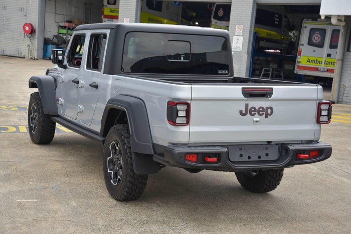 2023 Jeep Gladiator Rubicon JT MY23 4X4 On Demand Silver Zynith