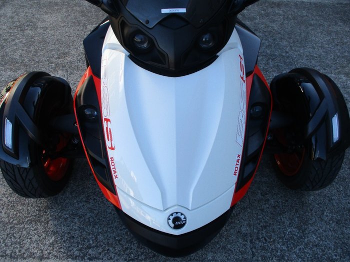 2015 BRP SPYDER RS-S SE5 WHITE