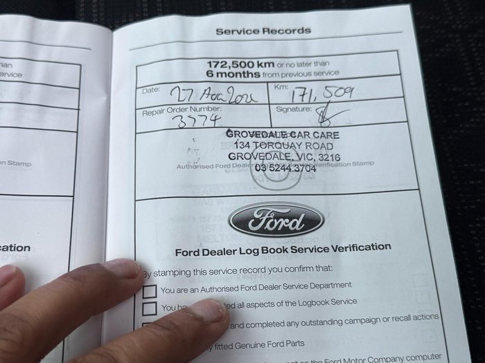 2017 Ford Ranger XL Hi-Rider PX MkII 4x2 Frozen White