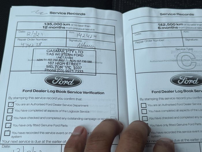 2017 Ford Ranger XL Hi-Rider PX MkII 4x2 Frozen White