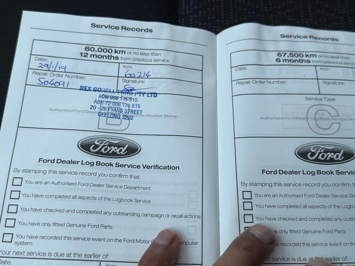 2017 Ford Ranger XL Hi-Rider PX MkII 4x2 Frozen White