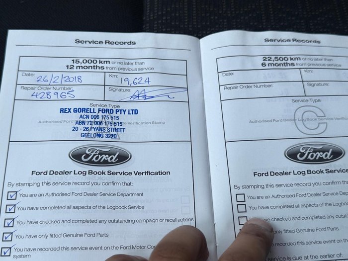 2017 Ford Ranger XL Hi-Rider PX MkII 4x2 Frozen White