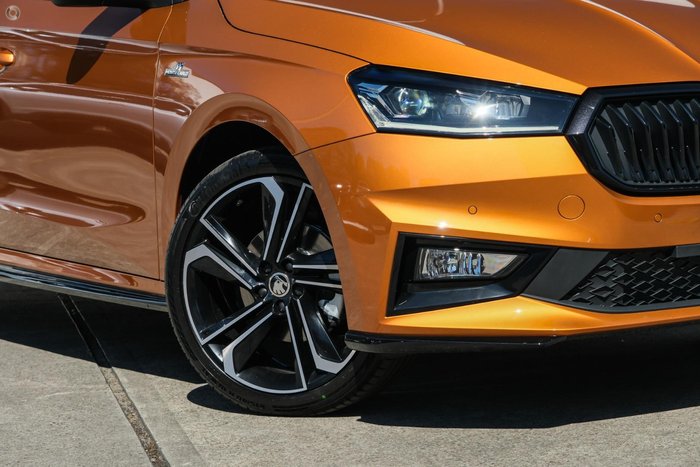 2025 SKODA Fabia 110TSI Monte Carlo PJ MY25 Phoenix Orange