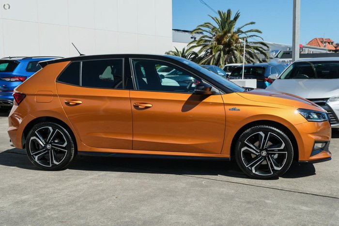2025 SKODA Fabia 110TSI Monte Carlo PJ MY25 Phoenix Orange