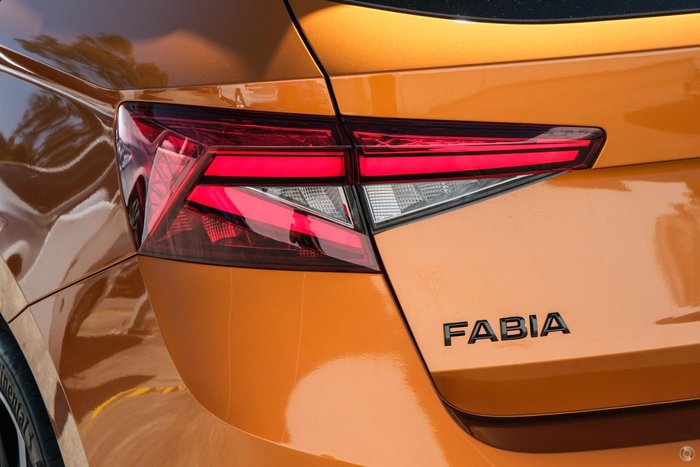2025 SKODA Fabia 110TSI Monte Carlo PJ MY25 Phoenix Orange