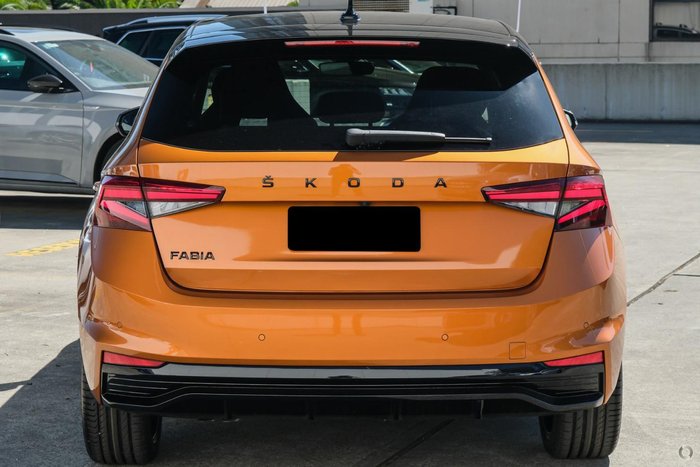 2025 SKODA Fabia 110TSI Monte Carlo PJ MY25 Phoenix Orange