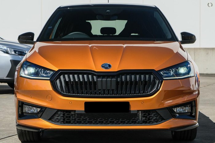 2025 SKODA Fabia 110TSI Monte Carlo PJ MY25 Phoenix Orange