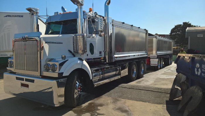 Hamelex White Aluminium Tipper Tub
