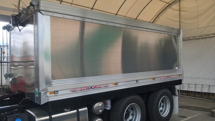 Hamelex White Aluminium Tipper Tub