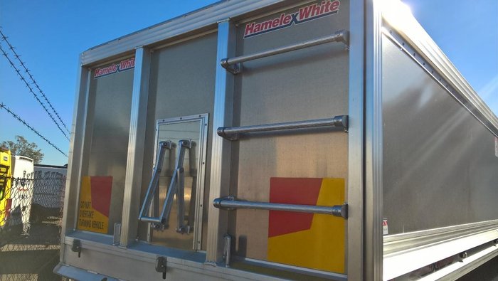 Hamelex White Aluminium Tipper Tub