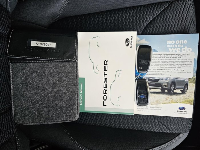 2019 Subaru Forester 2.5i Premium S5 MY19 AWD Dark Grey
