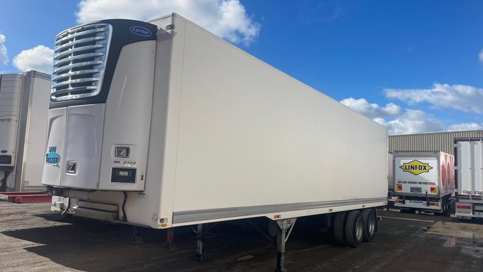 2014 FTE 16P Freezer Van White