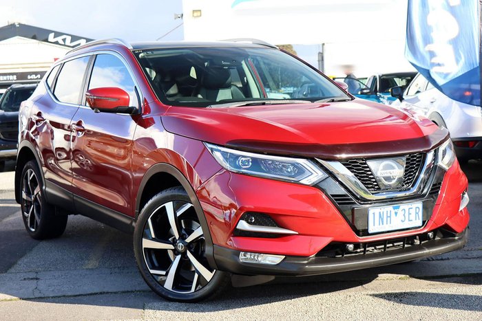 2018 Nissan QASHQAI N-TEC J11 Series 2 Magnetic Red