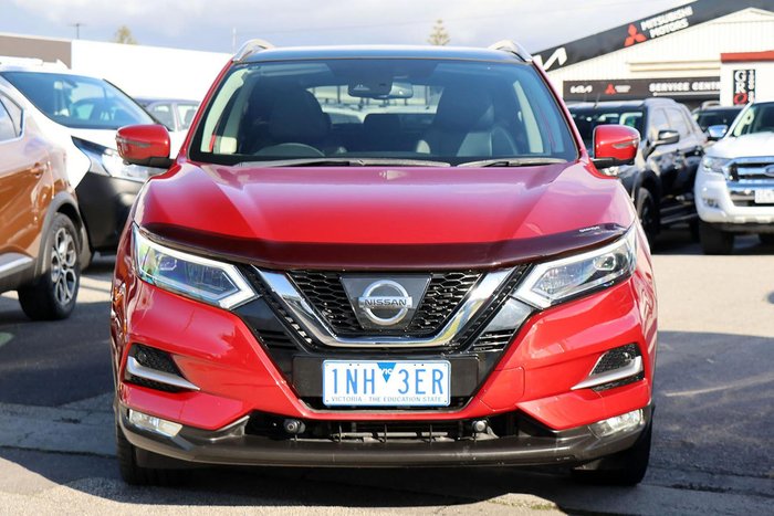 2018 Nissan QASHQAI N-TEC J11 Series 2 Magnetic Red